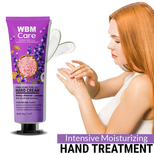 Hand Cream Lavender & Almond- 1.05 oz | WBM CARE